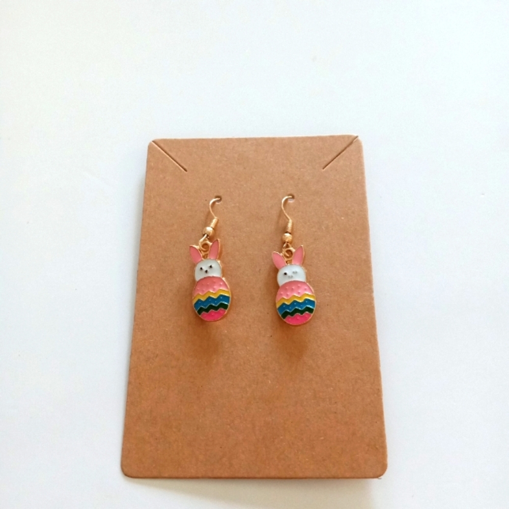 Colorful Bunny Earrings